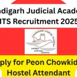 Chandigarh Judicial Academy MTS Recruitment
